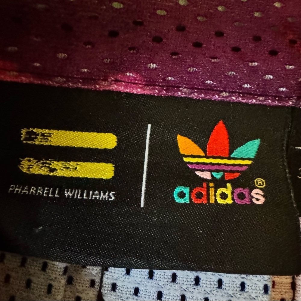 Adidas X Pharrell Williams Limited Edition Pleated Multi Color Skirt Small - Picture 5 of 8